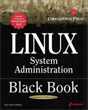 Cover of: Linux System Administration Black Book by Dee-Ann LeBlanc, Dee-Ann LeBlanc