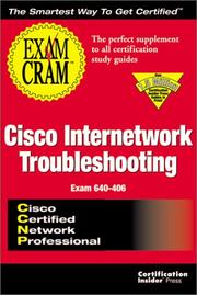 Cover of: CCNP Cisco Internetwork Troubleshooting Exam Cram: Exam by Matthew Luallen