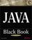 Cover of: Java Black Book