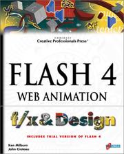 Cover of: Flash 4 Web animation f/x and design by Ken Milburn, Ken Milburn