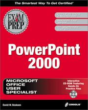 Cover of: MOUS PowerPoint 2000 Exam Prep by David W. Beskeen