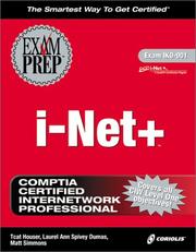 Cover of: I-net+ exam prep