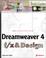 Cover of: Dreamweaver 4 f/x and Design