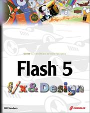Cover of: Flash 5 f/x and Design