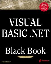 Cover of: Visual Basic .NET Black Book by Steven Holzner