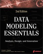 Data Modeling Essentials 2nd Edition by Graeme C. Simsion, Graham Witt