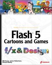 Cover of: Flash 5 Cartoons and Games f/x and Design