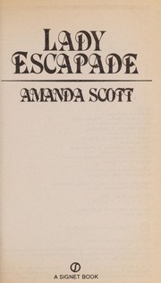 Cover of: Lady Escapade | Amanda Scott
