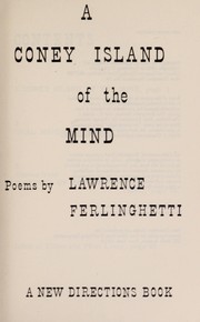 Cover of: A Coney Island of the mind | Lawrence Ferlinghetti