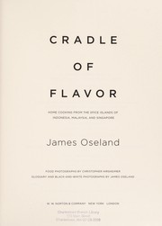 Cover of: Cradle of flavor by James Oseland