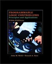 Cover of: Programmable Logic Controllers: Principles and Applications