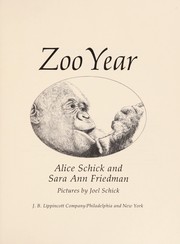 Cover of: Zoo year