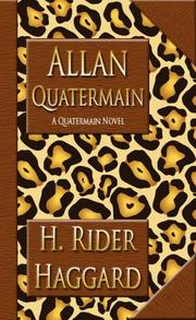 Cover of: Allan Quartermain by H. Rider Haggard