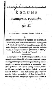 Cover of: Kolumb pamiętnik by 