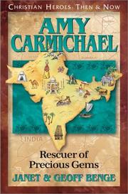 Cover of: Amy Carmichael by Janet Benge