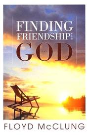 Cover of: Finding Friendship With God