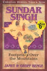 Cover of: Sundar Singh by Janet Benge