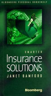 Cover of: Smarter insurance solutions