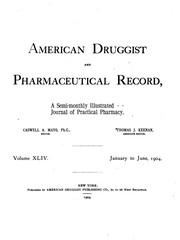 Cover of: American Druggist and Pharmaceutical Record | 