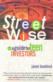 Cover of: Street Wise: A Guide for Teen Investors