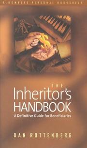 Cover of: The Inheritor's Handbook by Dan Rottenberg, Dan Rottenberg