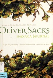 Oaxaca Journal by Oliver Sacks