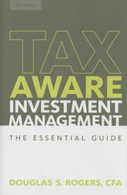 Cover of: Tax-aware investment management by Douglas S. Rogers