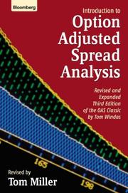 Cover of: Introduction to Option-Adjusted Spread Analysis by Tom Miller