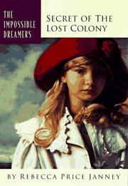 Cover of: Secret of the Lost Colony