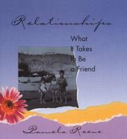 Cover of: Relationships | Pamela Reeve