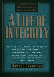 Cover of: A life of integrity | 