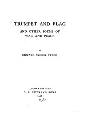Cover of: Trumpet and Flag: And Other Poems of War and Peace ... | 