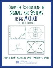 Computer explorations in signals and systems using MATLAB by John R. Buck