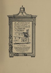 Cover of: An architectural monographs on the stage coach road from Hartford to Litchfield