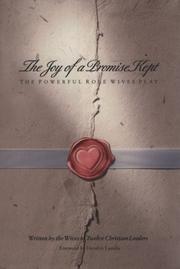 Cover of: The Joy of a Promise Kept: The Powerful Role Wives Play