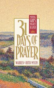 Cover of: 31 Days of Prayer: Moving God's Mighty Hand (31 Days Series)