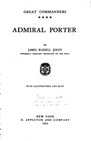 Cover of: Admiral Porter by James Russell Soley