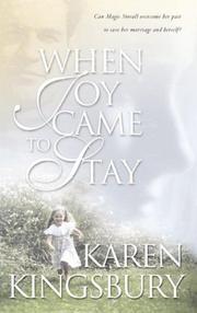 Cover of: When joy came to stay