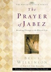 Cover of: The Prayer of Jabez | Bruce Wilkinson