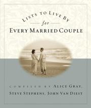 Cover of: Lists to Live By for Every Married Couple (Lists to Live By)