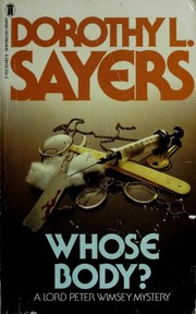 Whose body? by Dorothy L. Sayers, Mint Editions, Case David