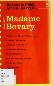 Cover of: Gustave Flaubert: Madame Bovary.