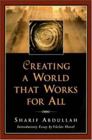 Cover of: Creating a World That Works for All (BK Currents)