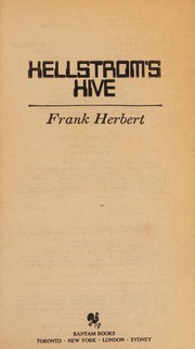 Cover of: Hellstroms Hive | Frank Herbert