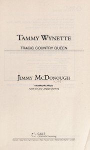 Cover of: Tammy Wynette by Jimmy McDonough