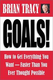 Cover of: Goals by Brian Tracy