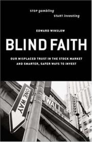 Cover of: Blind faith by Winslow, Edward