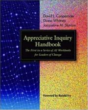 Cover of: Appreciative Inquiry Handbook by 