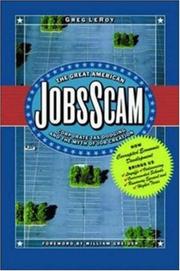 The Great American Jobs Scam by Greg LeRoy