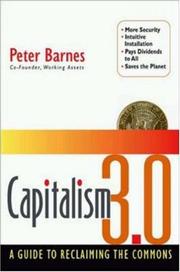 Cover of: Capitalism 3.0 by Peter Barnes